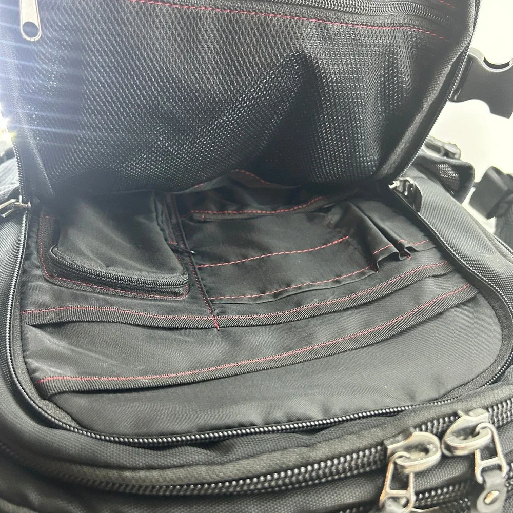 Dell Laptop Backpack Black Business Travel Tech Utility Computer Bag Pack